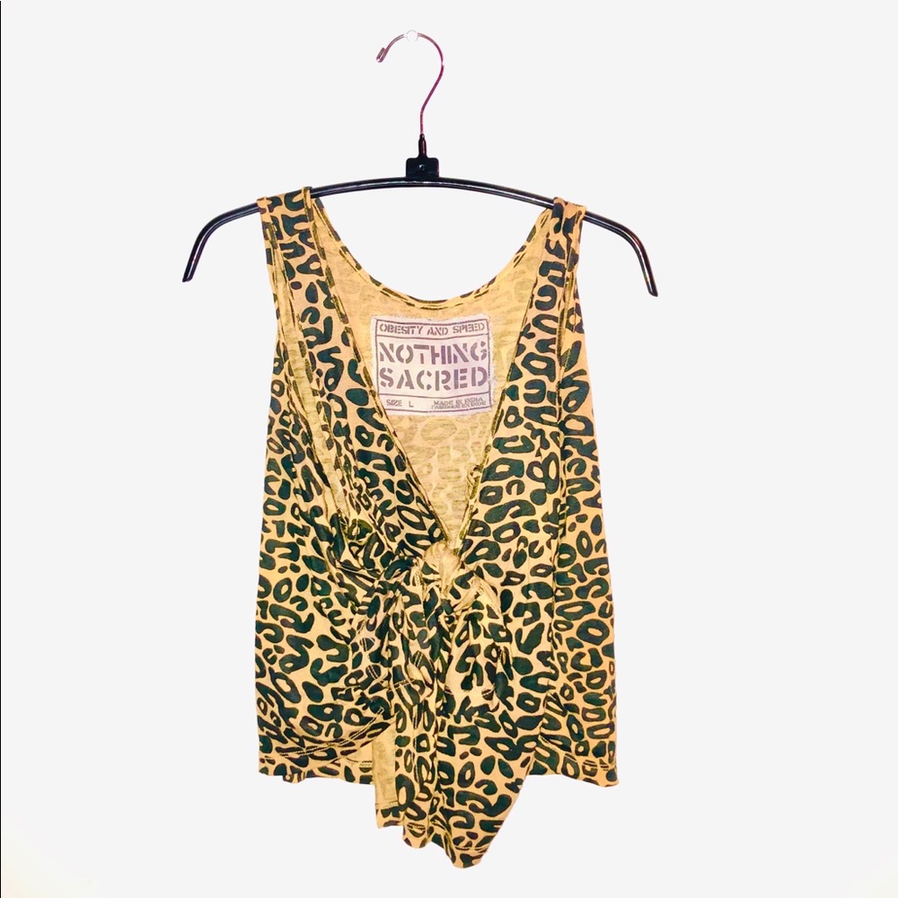 Leopard Print crop top 🐆 #y2k #grunge N w/out tag